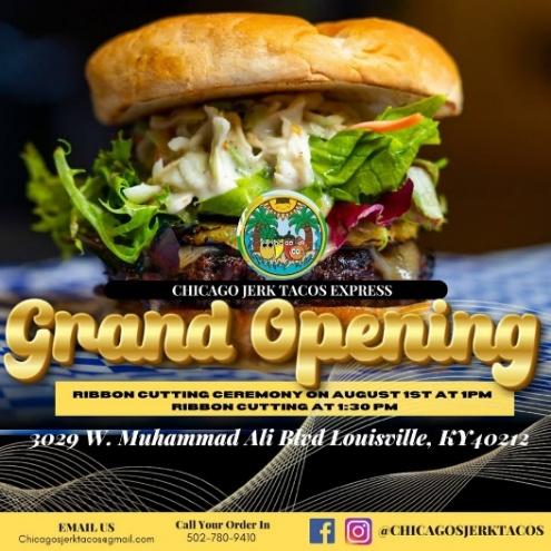 Grand Opening of Chicago Jerk Tacos Express
